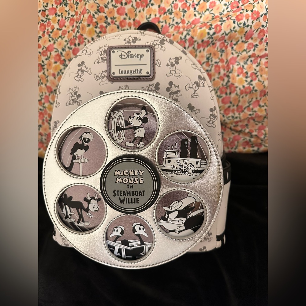 Disney100–Mickey Mouse Steamboat Willie Loungefly